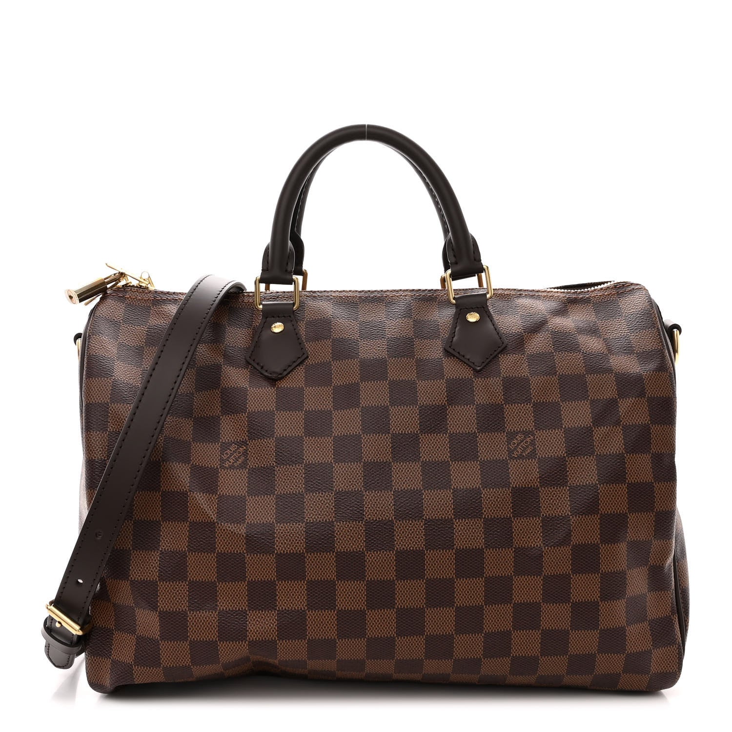 Louis Vuitton Damier Ebene Speedy Bandouliere 35 1 of 9