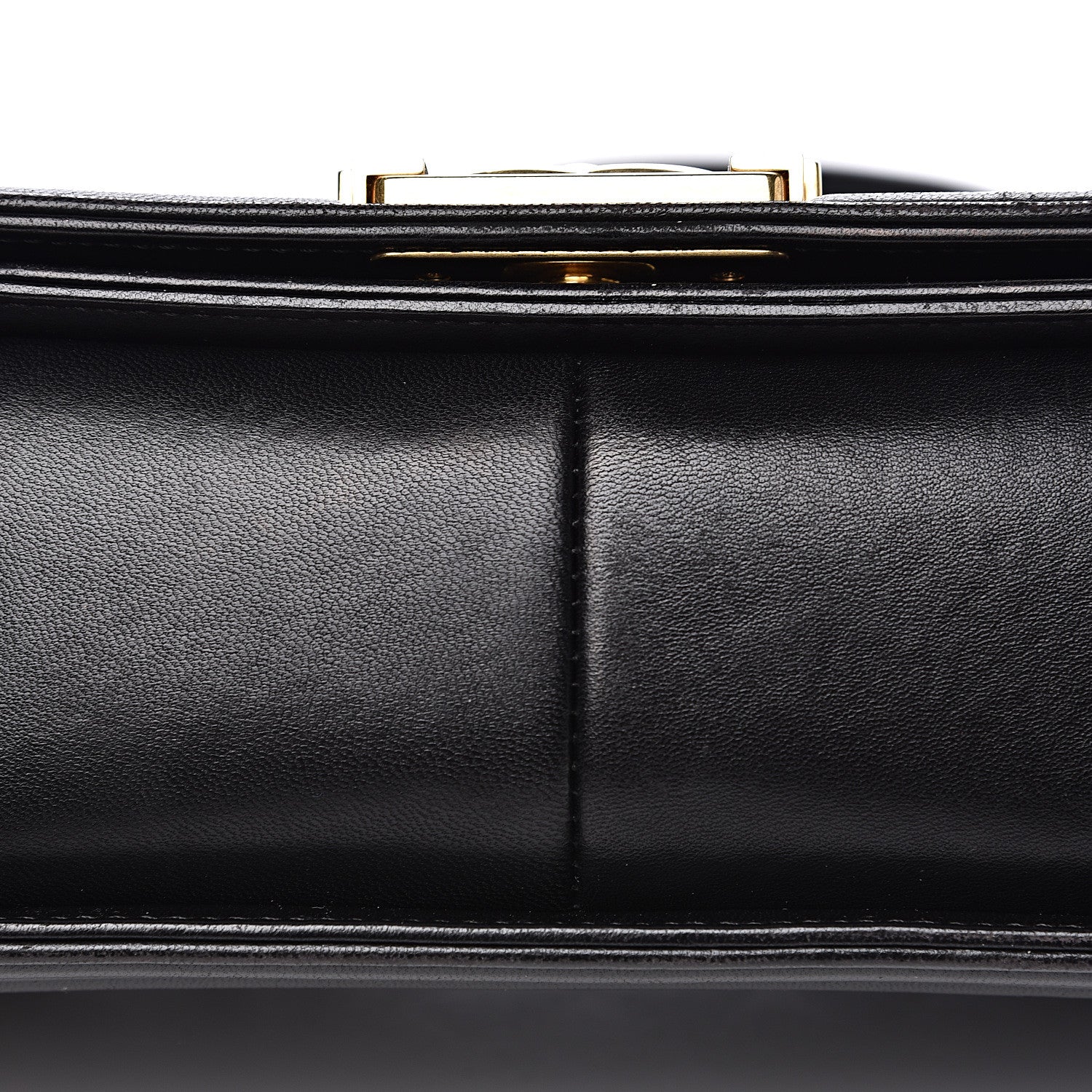 Chanel Lambskin Quilted Medium Boy Flap Black 8 of 17