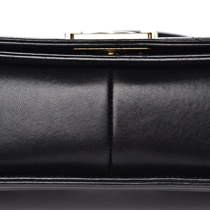 Chanel Lambskin Quilted Medium Boy Flap Black 8 of 17