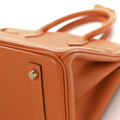 Hermes Epsom Birkin 30 Orange 12 of 15