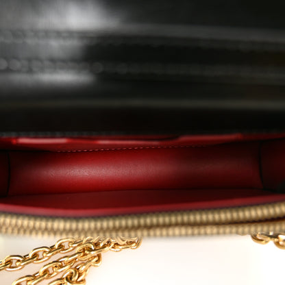 Off-White Calfskin Jitney 0.5 Shoulder Bag Black 5 of 9
