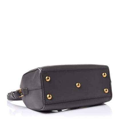 Saint Laurent Calfskin Classic Duffle 12 Earth 3 of 9