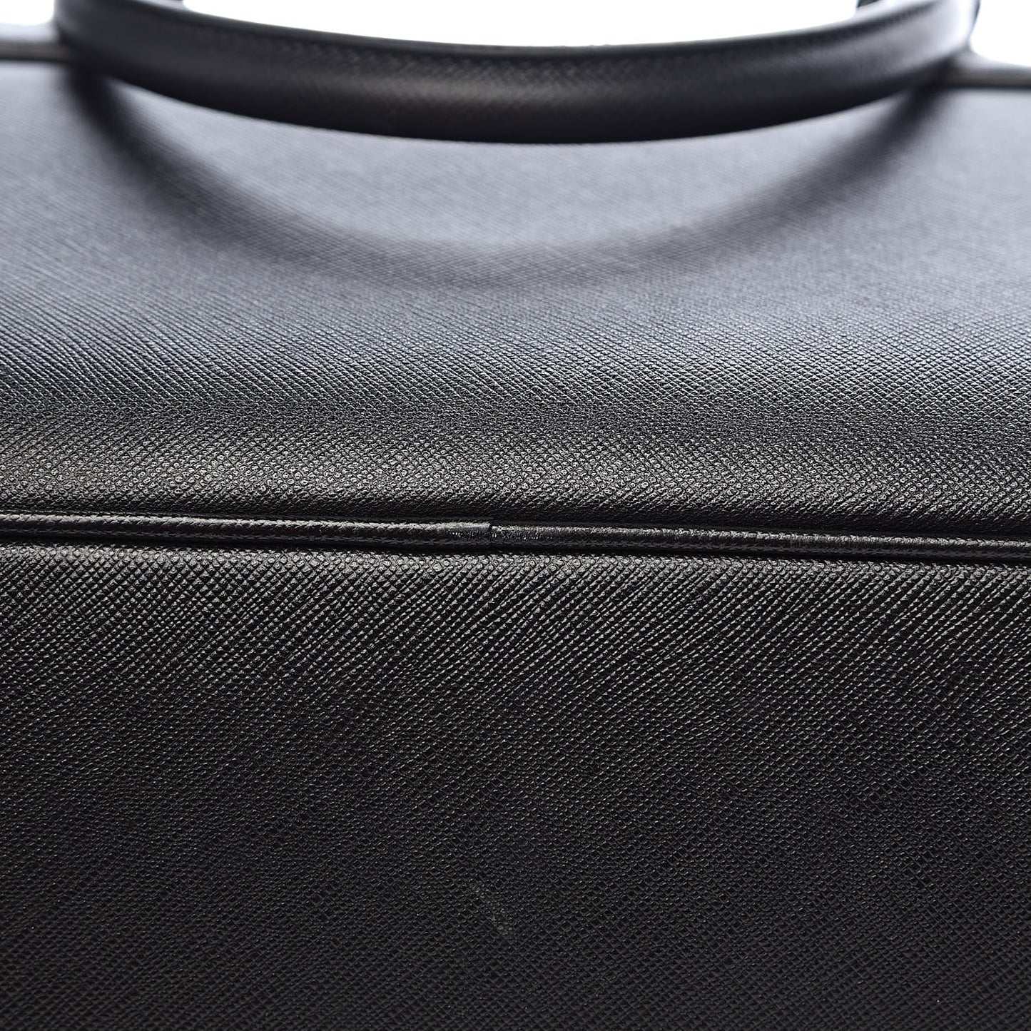 Saffiano Travel Briefcase Black