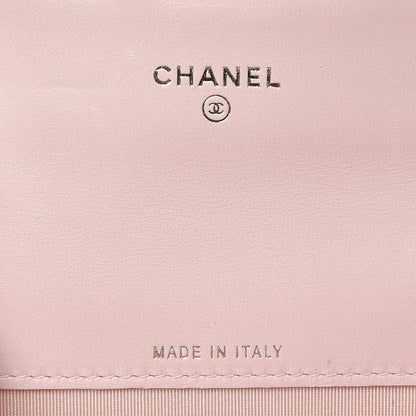 Chanel Lambskin Quilted Card Holder Light Pink 6 of 8