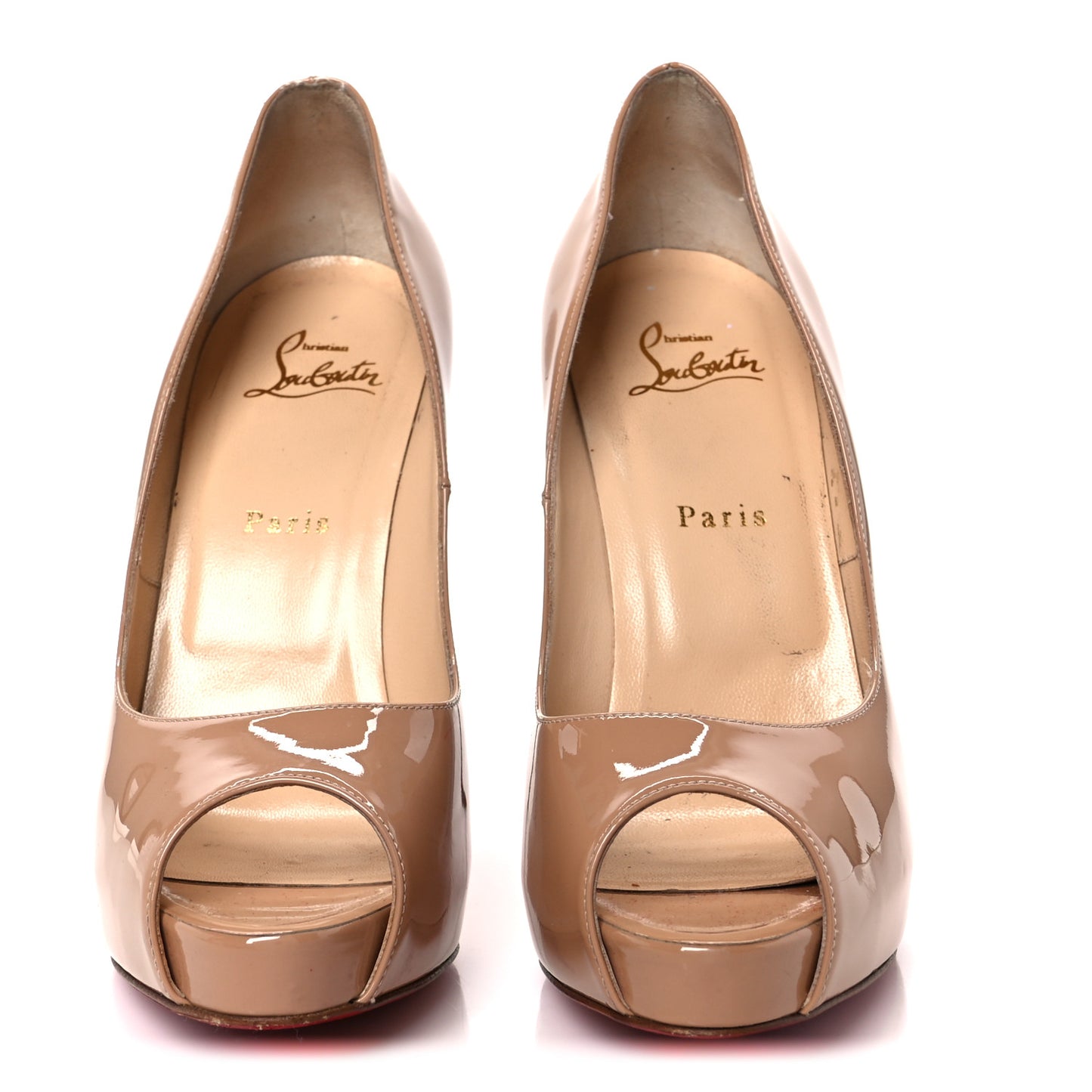Patent New Very Prive 120 Pumps 40 Nude