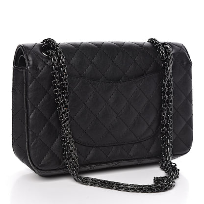 Chanel Calfskin Quilted 2.55 Reissue 225 Flap So Black 3 of 12