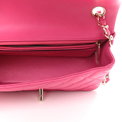 Chanel Lambskin Quilted Mini Rectangular Flap Pink 4 of 8