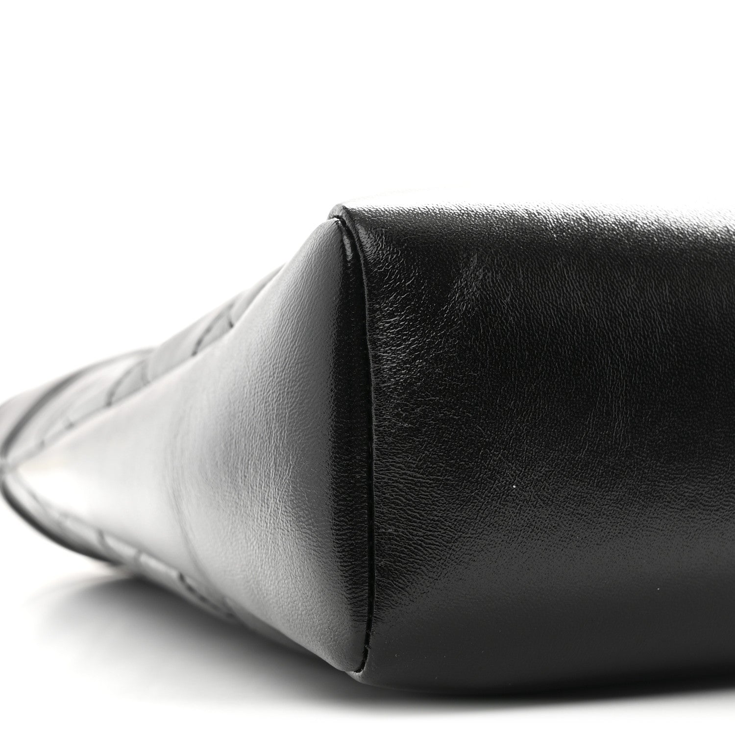 Chanel Shiny Lambskin Quilted 31 Shopping Bag Black 9 of 11