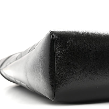 Chanel Shiny Lambskin Quilted 31 Shopping Bag Black 9 of 11