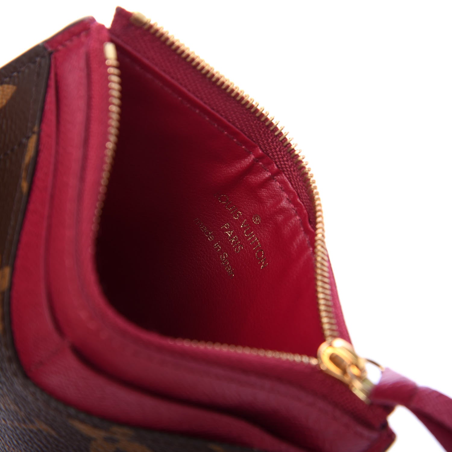 Louis Vuitton Monogram Zipped Card Holder Fuchsia 6 of 6
