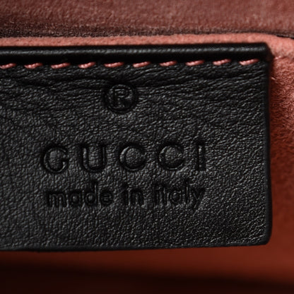 Gucci Satin Crystal Mini Sylvie Top Handle Bag Black 6 of 11
