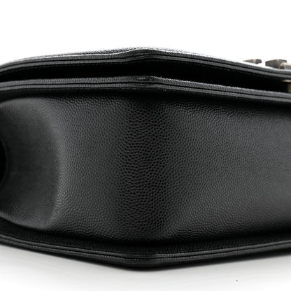 Chanel Caviar Quilted Medium Boy Flap Black 9 of 11