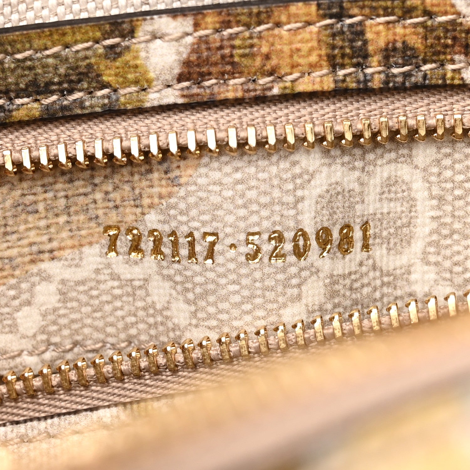 Gucci GG Supreme Monogram Water Flora Web Studded Mini Ophidia Flap Shoulder Bag Beige White Multicolor 6 of 10