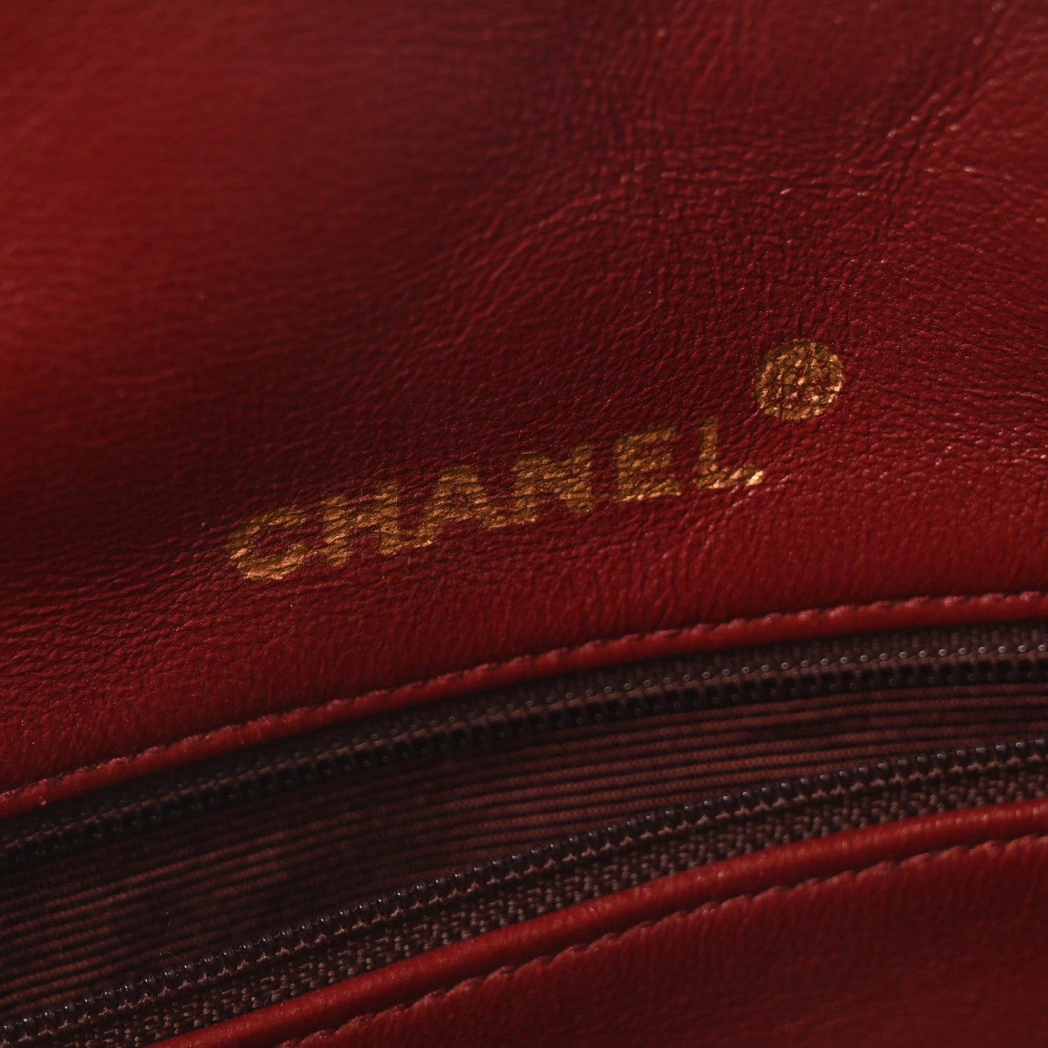 Chanel Lambskin Quilted Logo Duffel Bag Black White 6 of 10