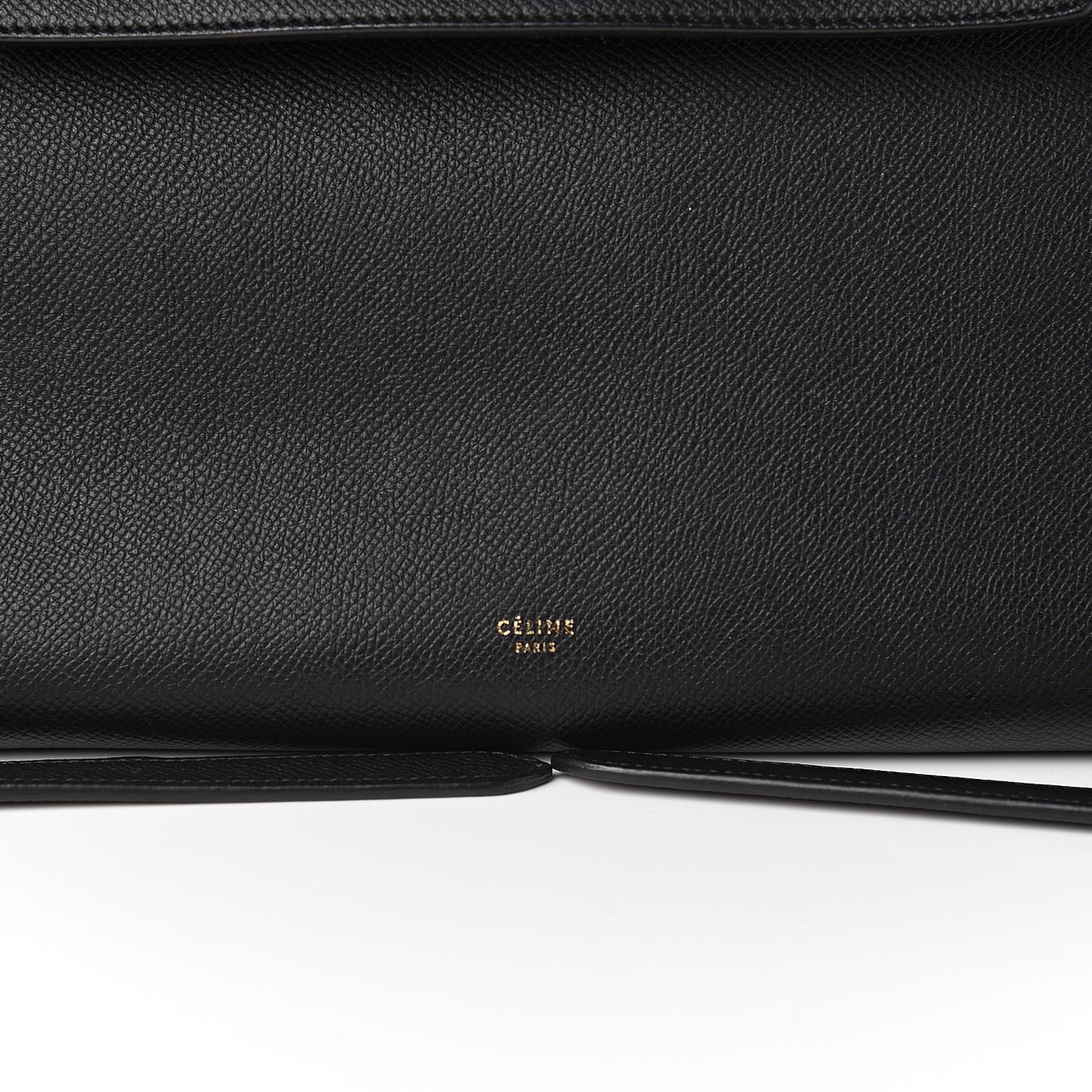 Grained Calfskin Mini Belt Bag Black