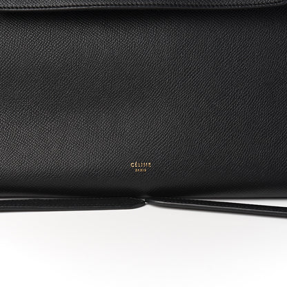 Celine Grained Calfskin Mini Belt Bag Black 9 of 9