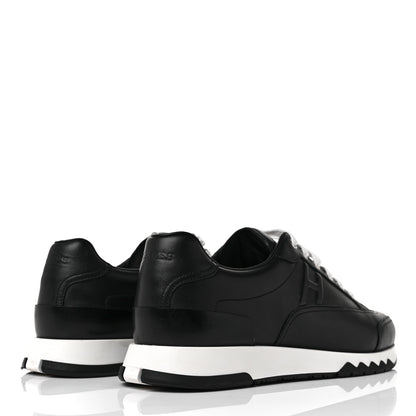Hermes Calfskin Womens Trail Sneakers 39.5 Black 4 of 8