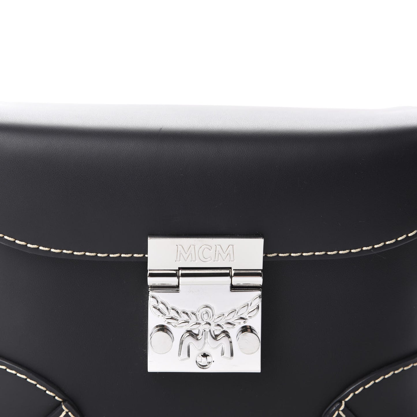 Calfskin Ottomar Monogram Soft Berlin Belt Bag Black