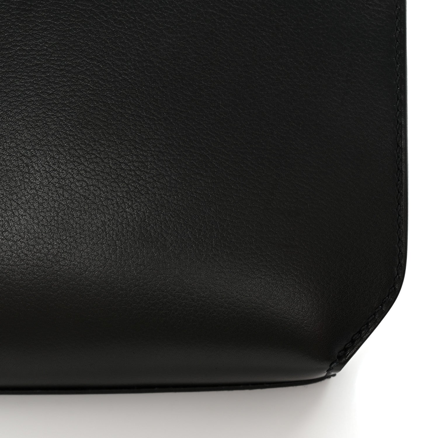 Hermes Evercolor Kelly Depeches 25 Pouch Black 10 of 10
