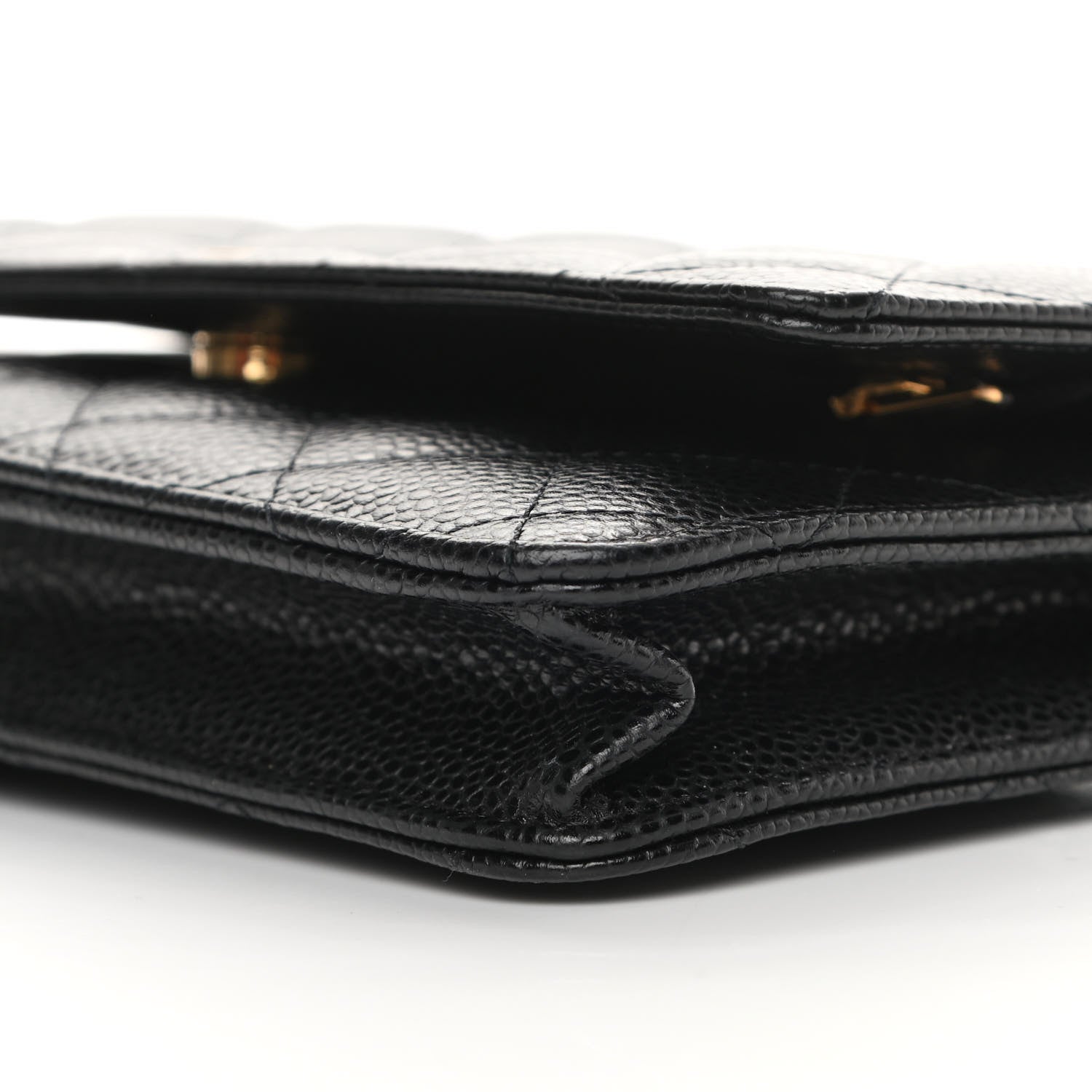 Chanel Caviar Quilted Wallet On Chain WOC Black 11 of 13