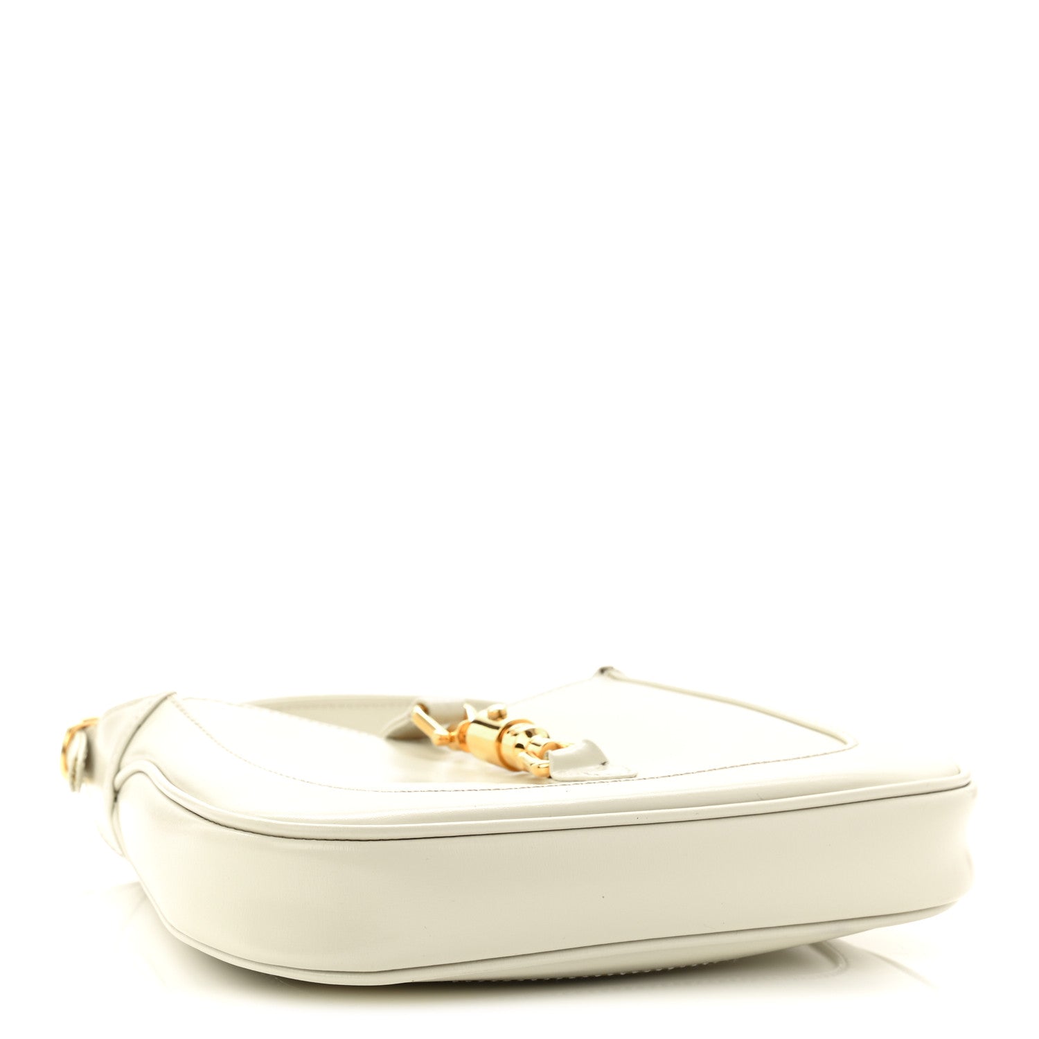 Gucci Boarded Dyana Lux Calfskin Mini Jackie 1961 Hobo Mystic White 4 of 10