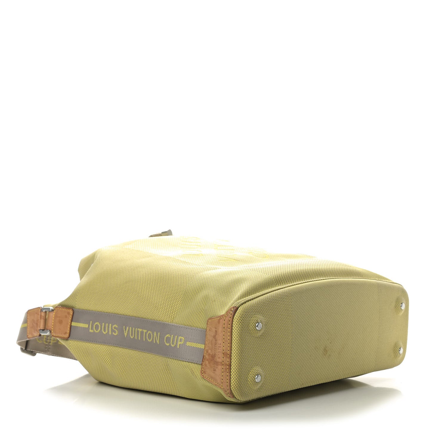 Damier Geant Americas Cup Volunteer Bag Yellow