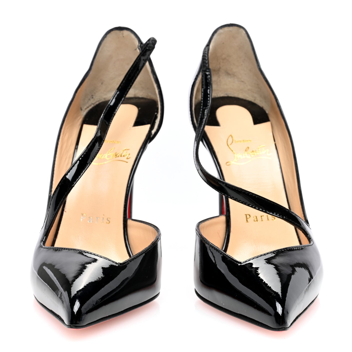 Patent Jumping Cross 85 Pumps 37 Black