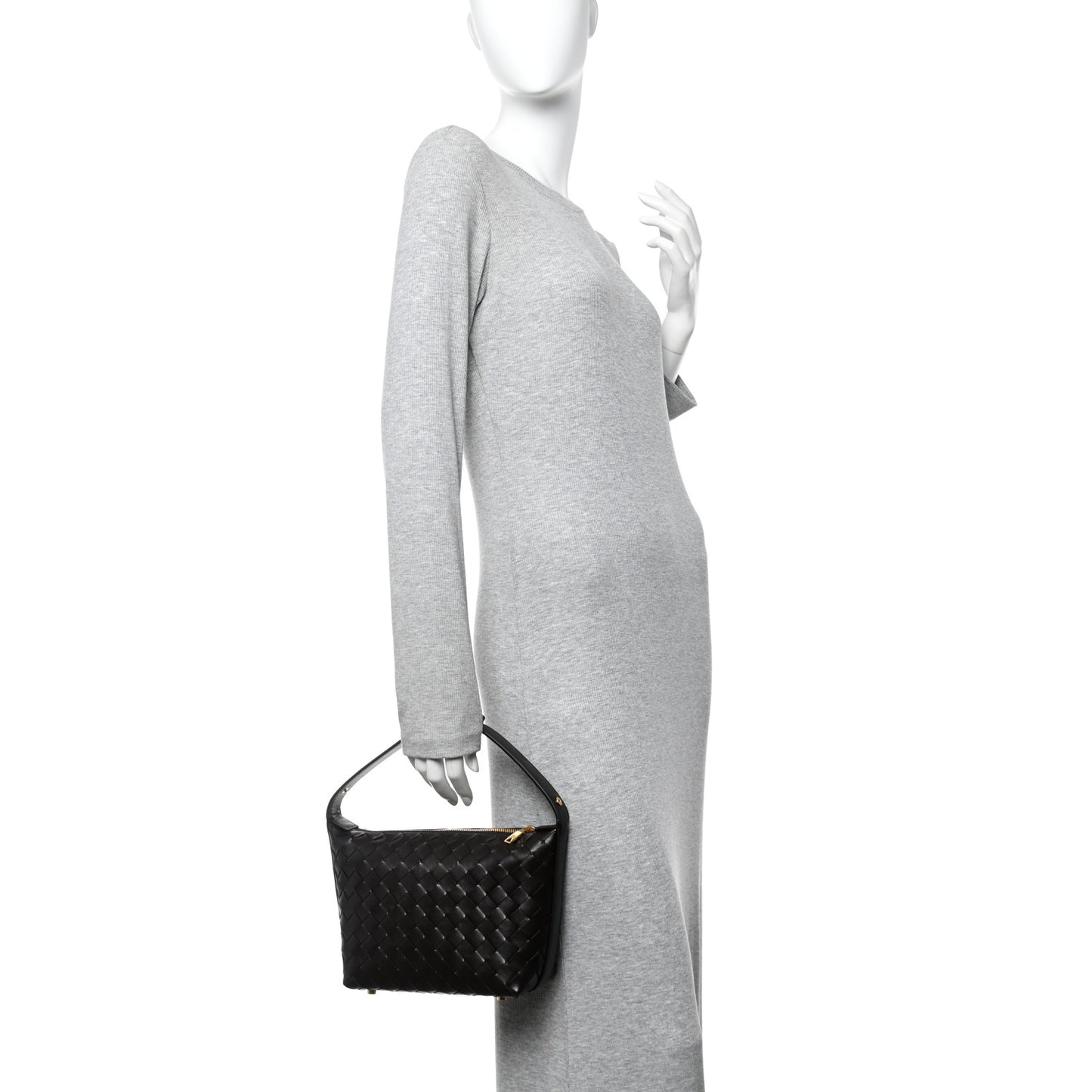 Calfskin Nappa Intrecciato Mini Wallace Fondant