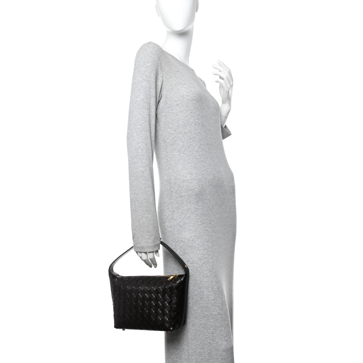 Bottega Veneta Calfskin Nappa Intrecciato Mini Wallace Fondant 2 of 11