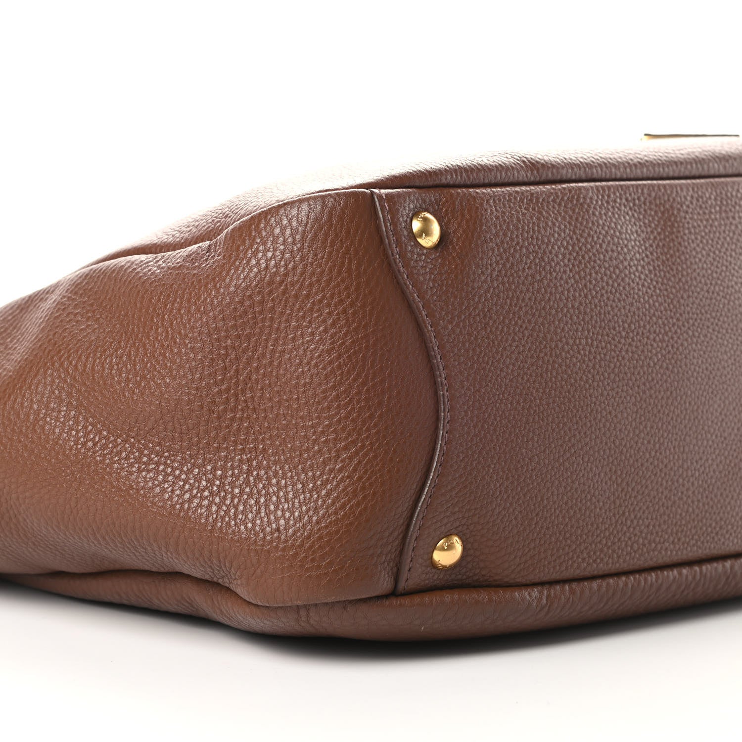 Prada Vitello Daino Pocket Hobo Bruciato 10 of 13