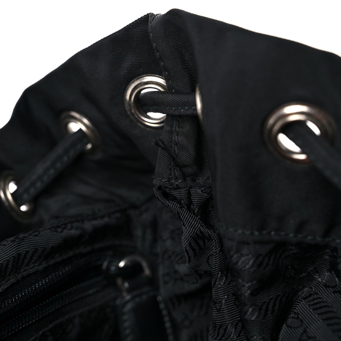 Tessuto Nylon Vela Small Backpack Black