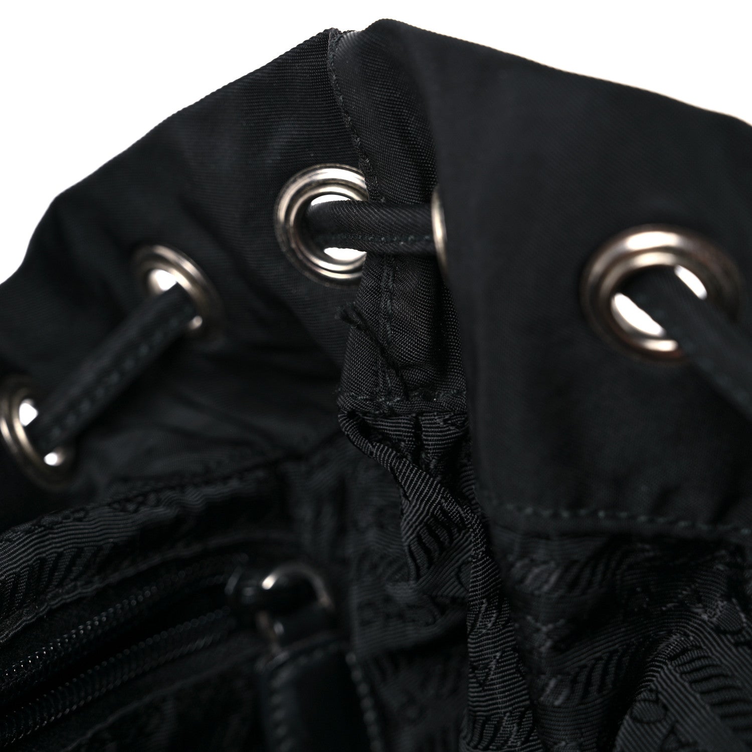 Prada Tessuto Nylon Vela Small Backpack Black 9 of 13