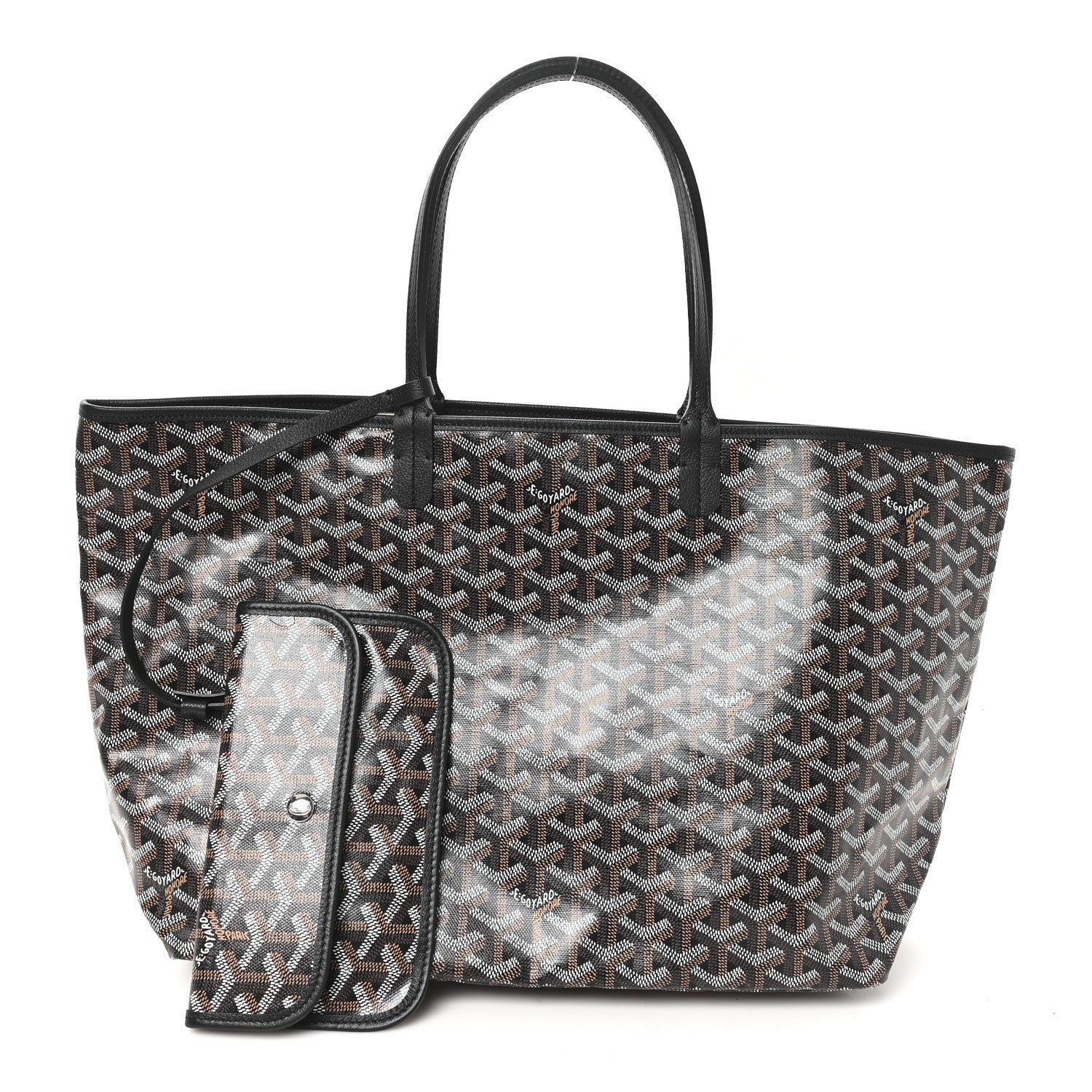 Goyard Goyardine Saint Louis PM Black 3 of 11