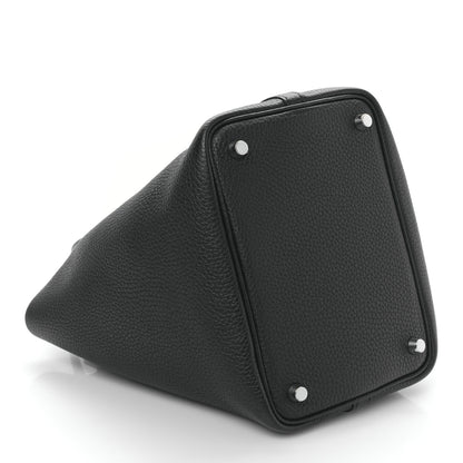 Hermes Taurillon Clemence Picotin Lock 18 PM Black 4 of 9