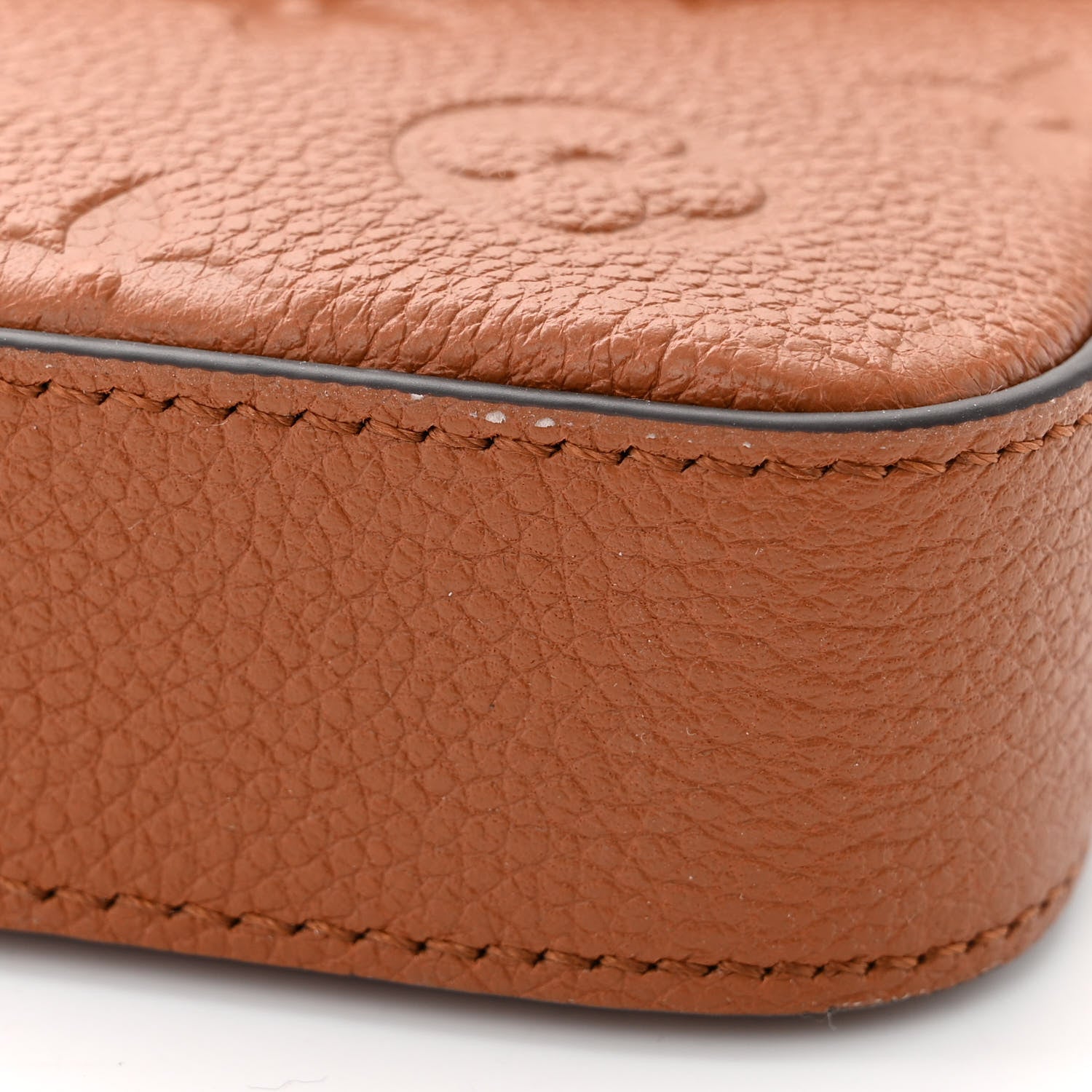 Louis Vuitton Empreinte Pochette Felicie Chain Wallet Cognac 11 of 11