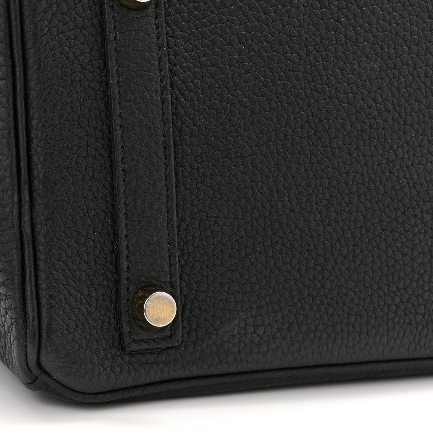 Hermes Togo Birkin 25 Black 11 of 16