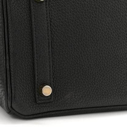 Hermes Togo Birkin 25 Black 11 of 16