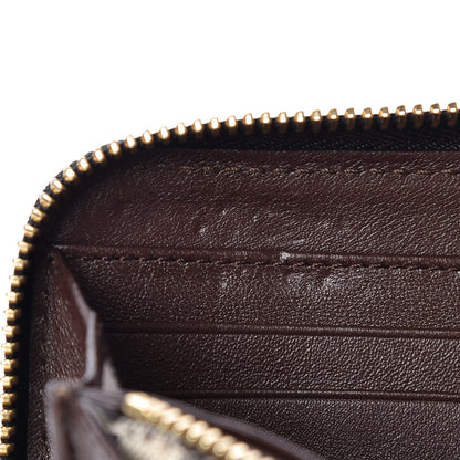 Burberry Calfskin Ziggy Zip Around Wallet Brown 7 of 11