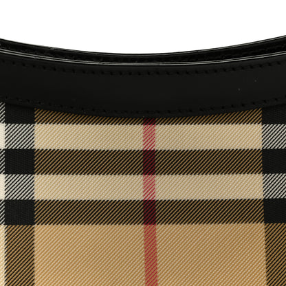 Burberry Vintage Check Shoulder Bag Black 8 of 10