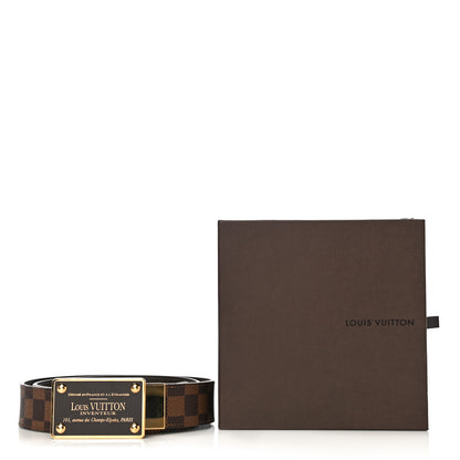Louis Vuitton Damier Ebene 35mm Inventeur Reversible Belt 90 36 8 of 8