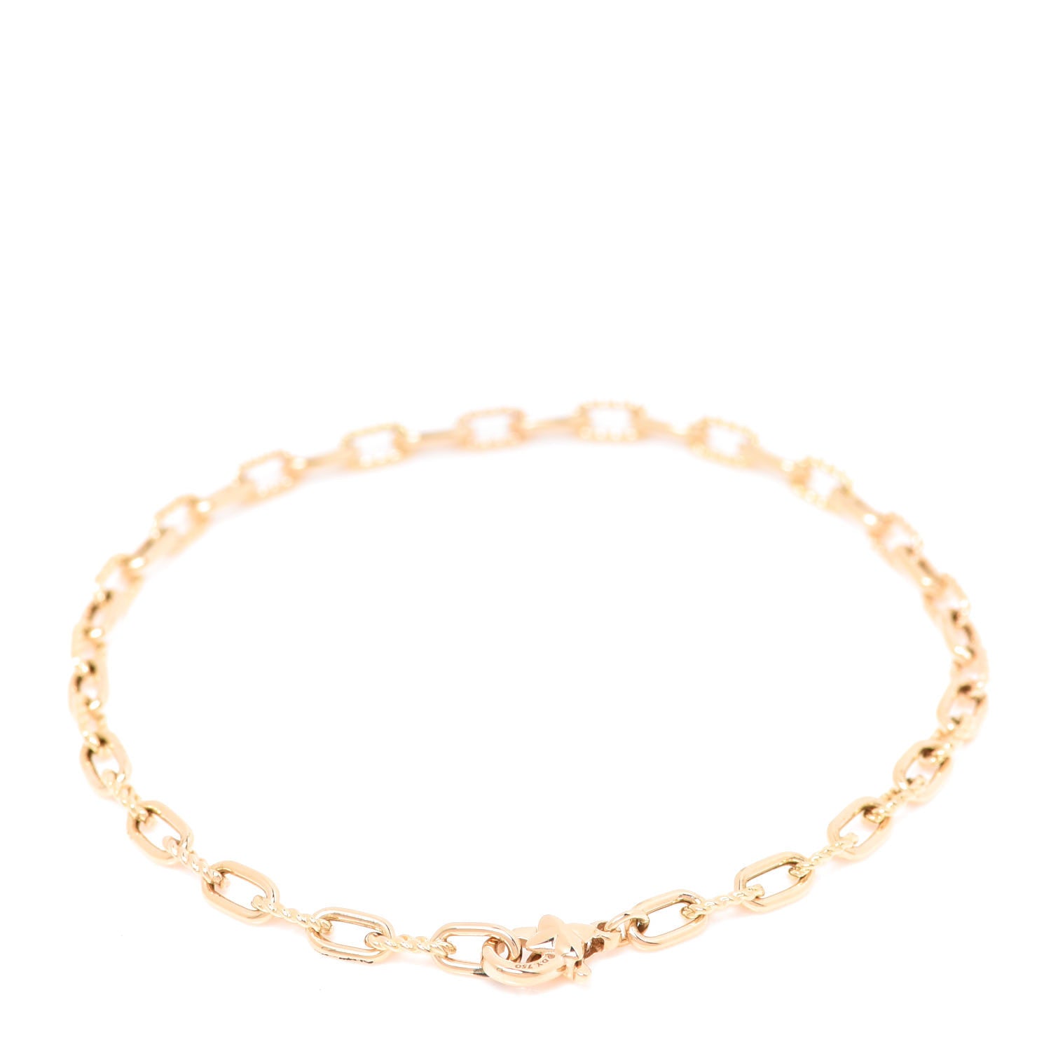 David Yurman 18K Yellow Gold Madison 3mm Classic Chain Bracelet 3 of 5