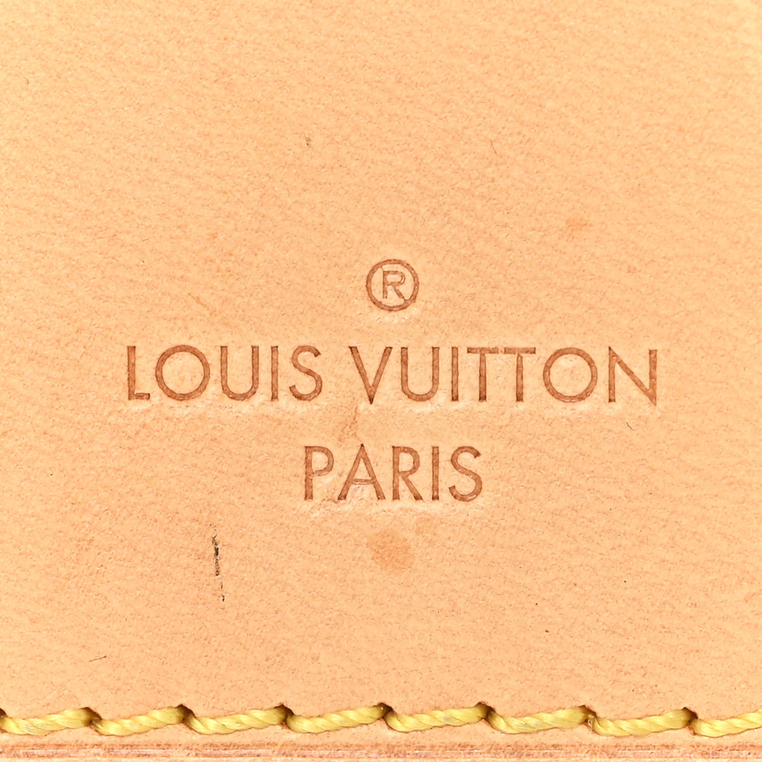 Louis Vuitton Vachetta Luggage Tag 3 of 3