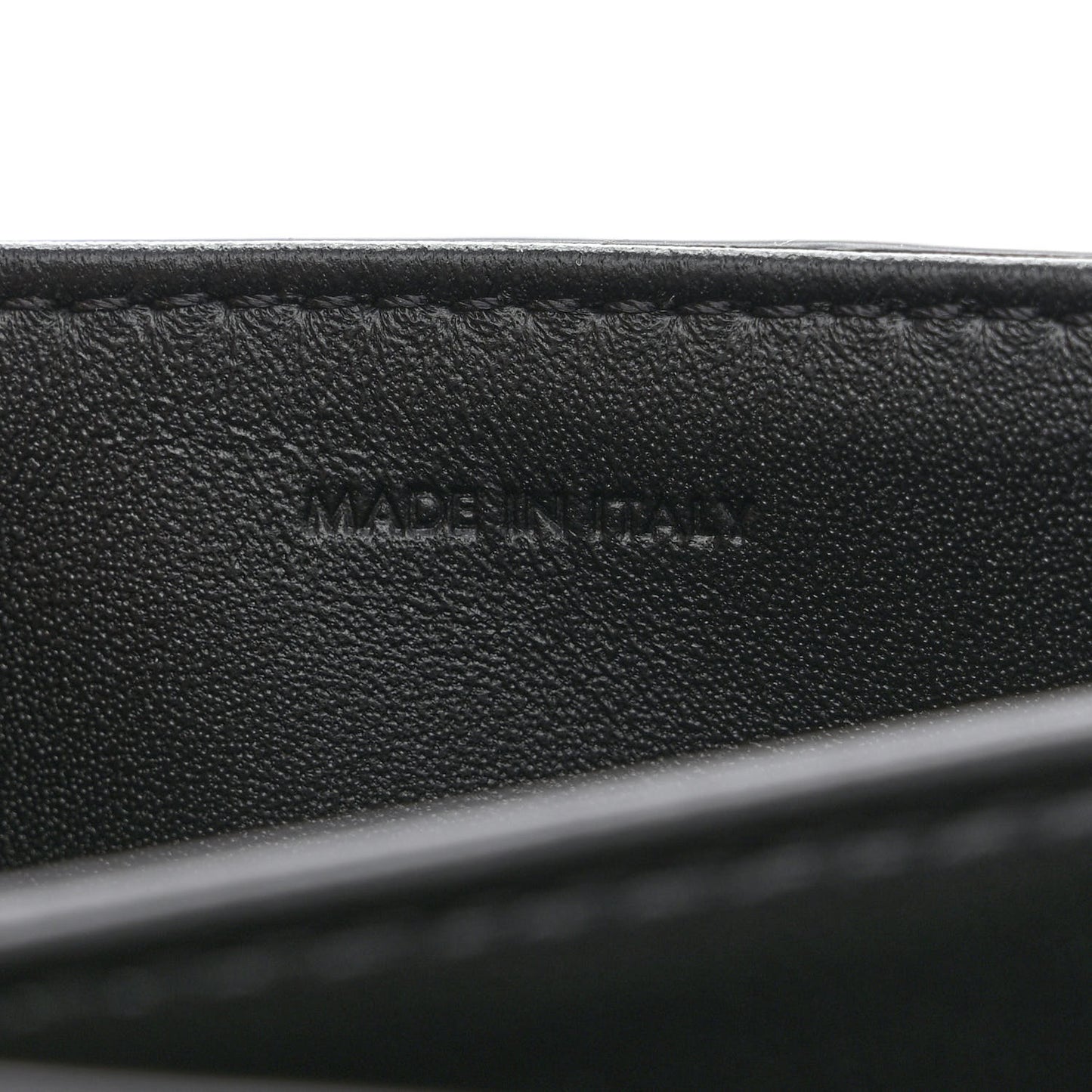 Shiny Calfskin Teen Triomphe Black