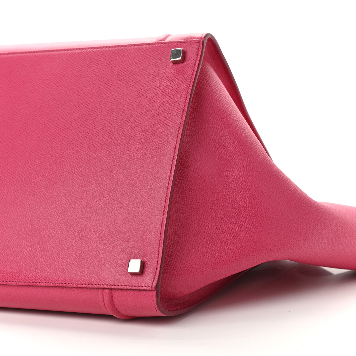 Celine Grained Calfskin Medium Phantom Luggage Fuchsia 9 of 11