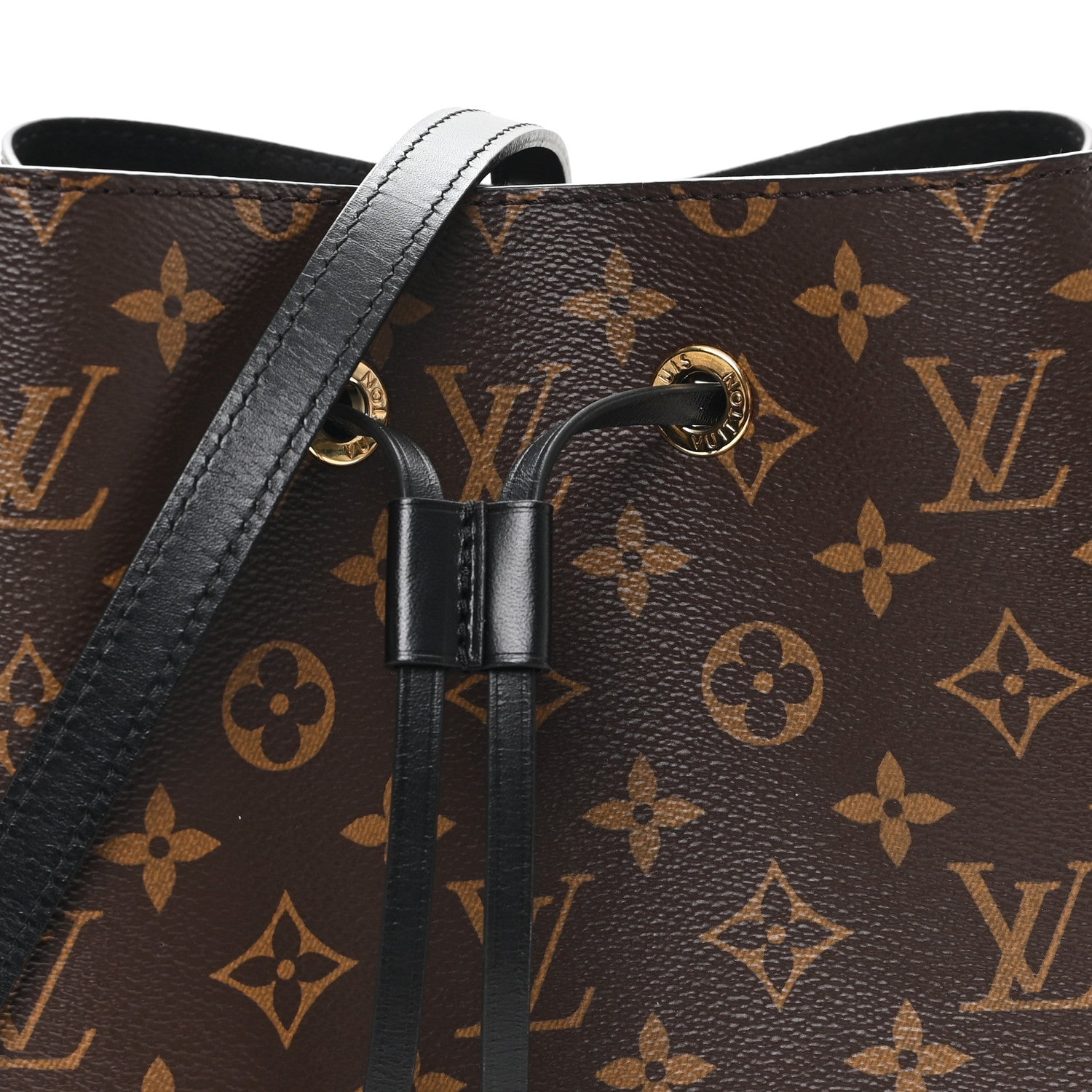Louis Vuitton Monogram Neonoe MM Black 8 of 10