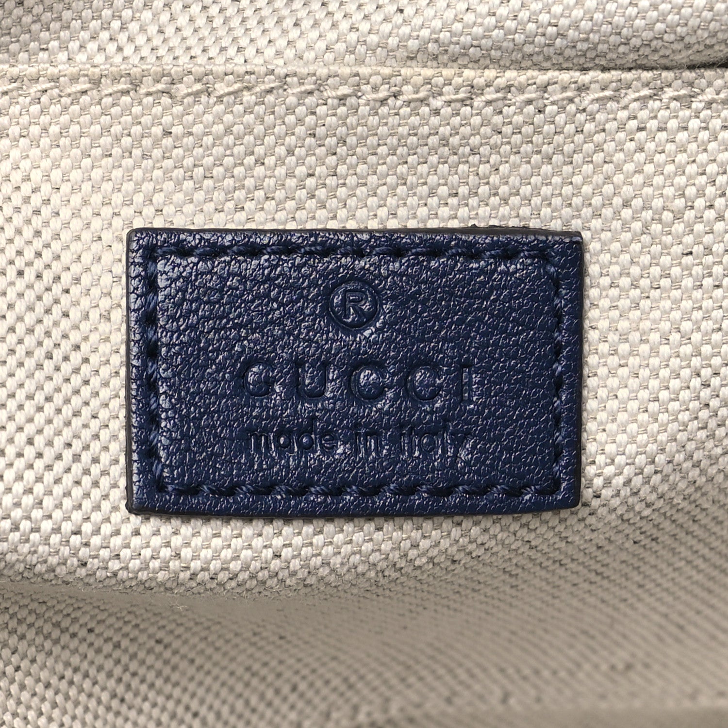 Gucci Sakai Be Green Calfskin Diagonal Stitched Small Blondie Shoulder Bag Blue Agata 6 of 11