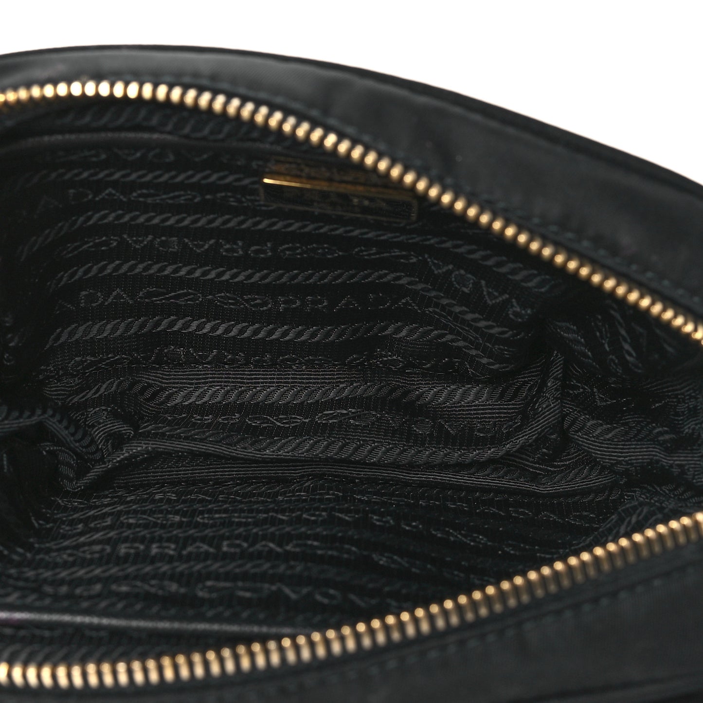 Tessuto Nylon Bow Camera Bag Black