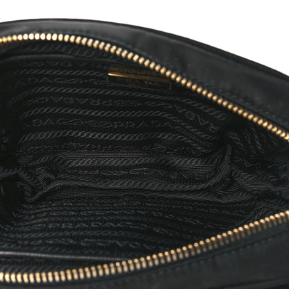 Prada Tessuto Nylon Bow Camera Bag Black 5 of 10