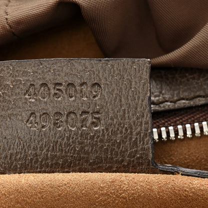 Gucci GG Supreme Monogram Tian Web Single Buckle Backpack Beige Multicolor New Acero 7 of 11