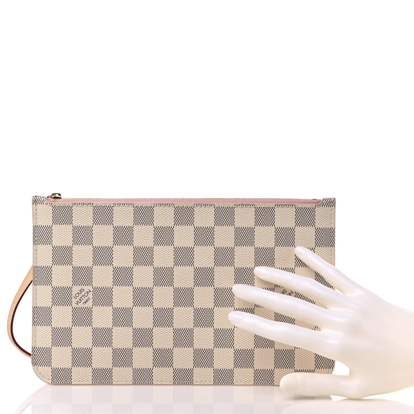 Damier Azur Neverfull MM GM Pochette Rose Ballerine